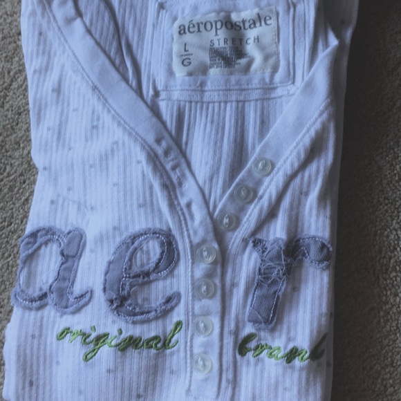 Aeropostale 3/4 sleeve tops - Picture 4 of 6